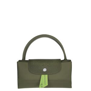 Longchamp Le Pliage Green Top Handle Bag S